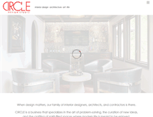 Tablet Screenshot of circledesignstudio.com